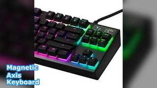 Full Size Magnetic Axis Keyboard ABS Anti Ghosting