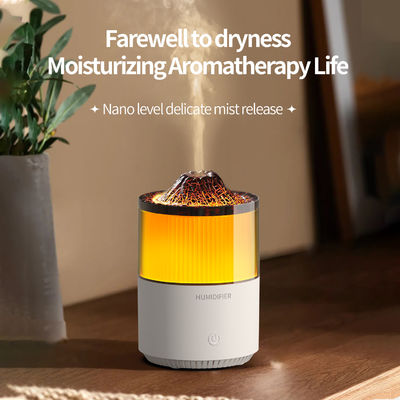 Tabletop Nano Atomization Volcano Humidifier Aroma Diffuser For Office Car