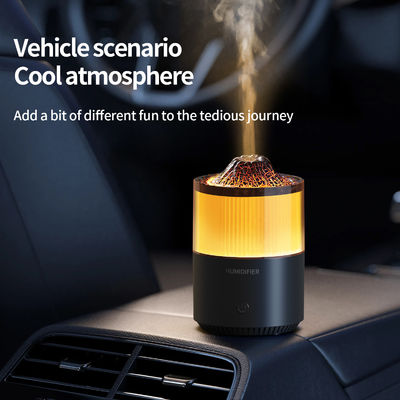 Tabletop Nano Atomization Volcano Humidifier Aroma Diffuser For Office Car