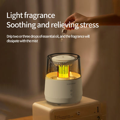 Auto Shut Off DC 5V Aromatherapy Air Humidifier For Bedroom 7 Colors LED Light 320ml
