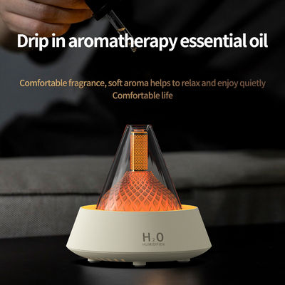 Aromatherapy Fire Flame Humidifier 12W DC 5V With 80ml Capacity