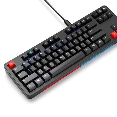 Magnetic Axis Mechanical Keyboard with N-Key Rollover Mac Compatibility and Durable ABS Keycaps