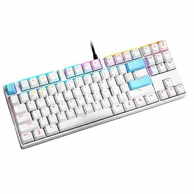 Windows Compatible Magnetic Axis Keyboard with Long-Lasting ABS Keycaps and Media Keys
