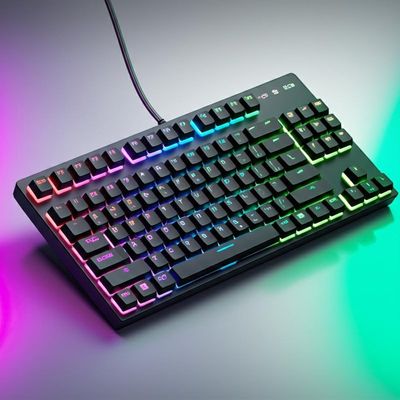 Full-size Magnetic Axis Keyboard with 1000Hz Polling Rate, 2.2 Pounds Weight, and 17.6 x 5.3 x 1.5 Inches Dimensions