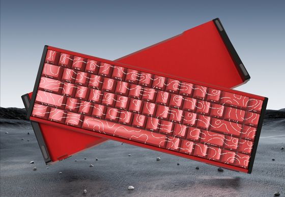 Full Size Magnetic Axis Keyboard with ABS Keycap Material and Anti-Ghosting for Enhanced Typing Experience