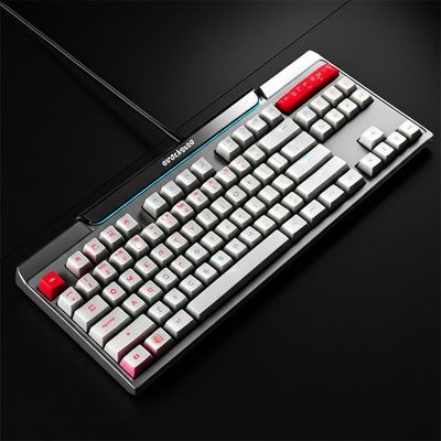 Professional Magnetic Axis Keyboard with USB Interface ABS Keycaps and Aluminum Alloy Frame for Gaming and Typing