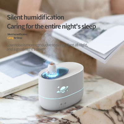 Aromatherapy Rocket Fire Flame Humidifier With Auto Shut Off 8 Hours Working Time