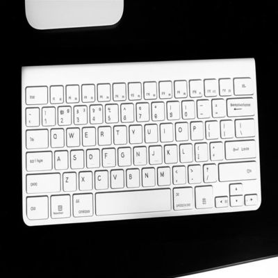 White Aluminum Alloy Magnetic Axis Keyboard with 45g Key Actuation Force and 2.2 Pounds Lightweight Design