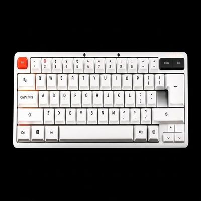 Durable Aluminum Alloy Magnetic Axis Keyboard with 2.0mm Key Travel Distance for Gaming and Typing