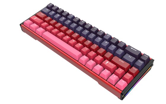 Magnetic Axis Mechanical Keyboard with Long-Lasting Magnetic Axis Switch, OEM Keycap Profile, and Double-Shot Keycap Printing