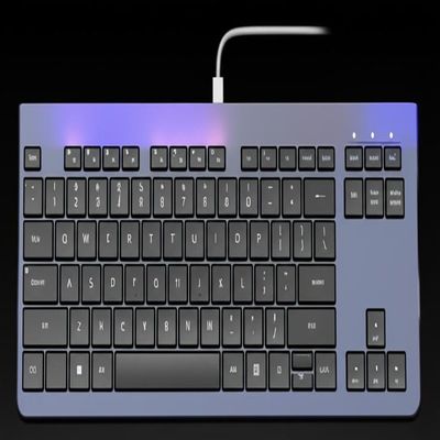 Full Size Magnetic Axis Keyboard with Wired Connectivity and OEM Keycap Profile for Enhanced Typing Experience