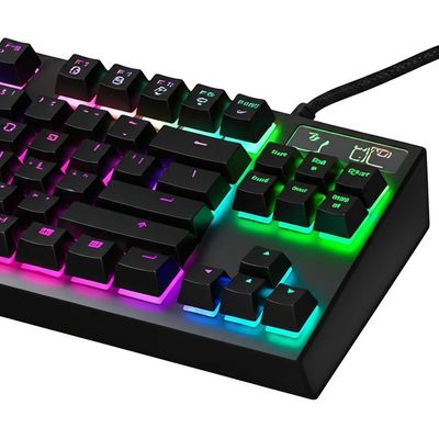 Full Size Magnetic Axis Keyboard with ABS Keycap Material and Anti-Ghosting for Enhanced Typing Experience